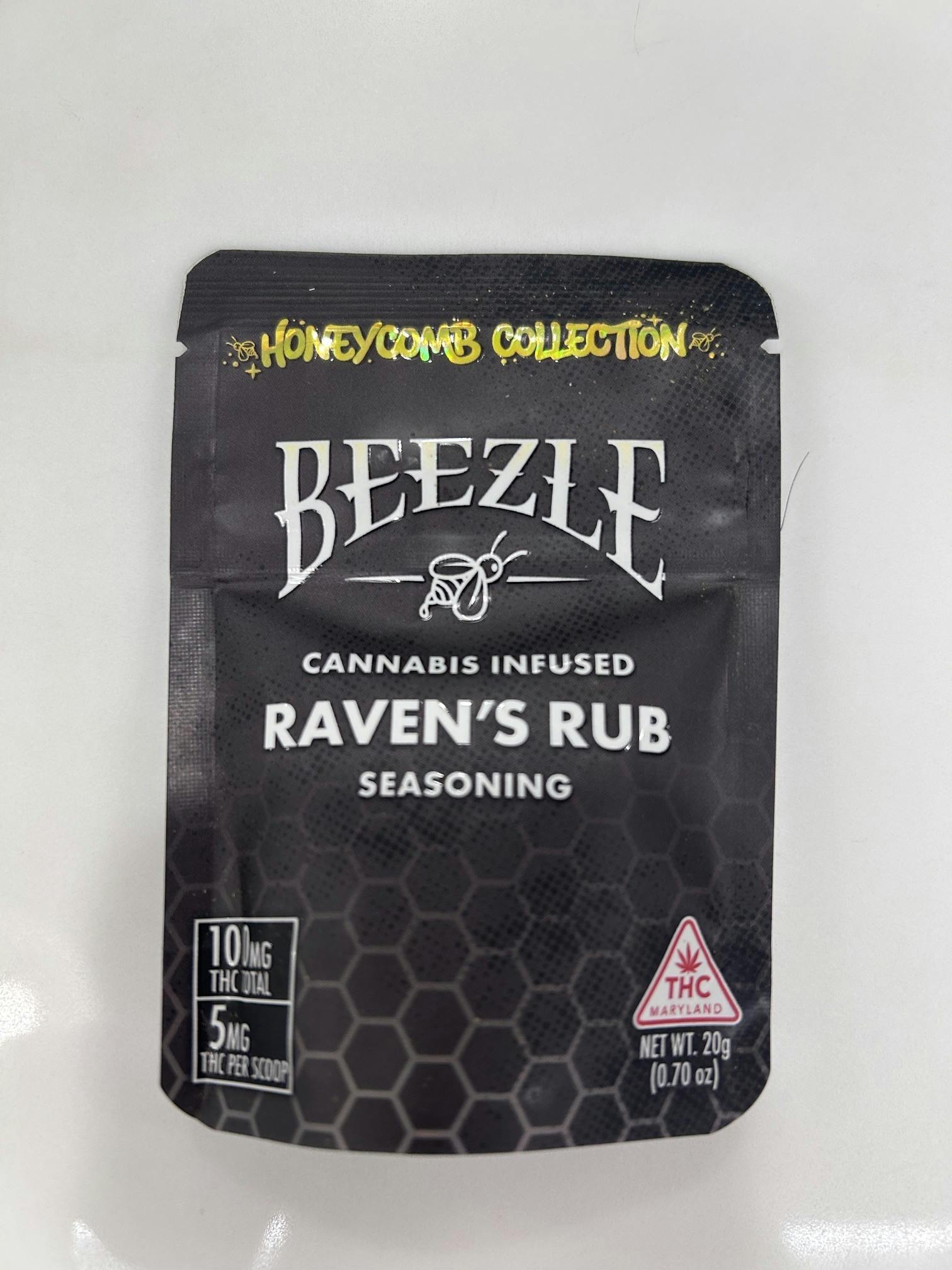 5mg Raven's Rub Seasoning - 100mg - Beezle