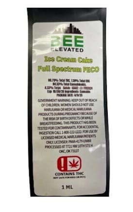 Bee Elevated FECO 1ml - Ice Cream Cake