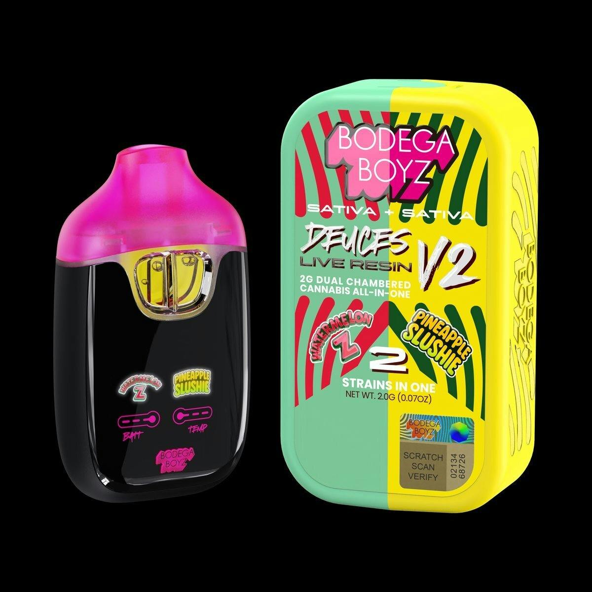 Bodega Deuces V2 2g Watermelon Z & Pineapple Slushie