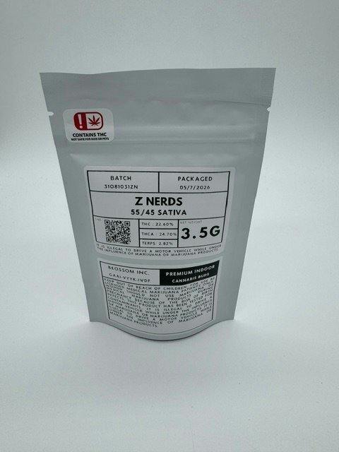 Blossom Inc 3.5g Prepack Z Nerdz