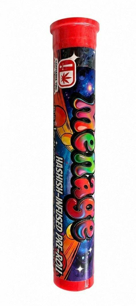Old School Cure 1g Hashish Preroll Menage