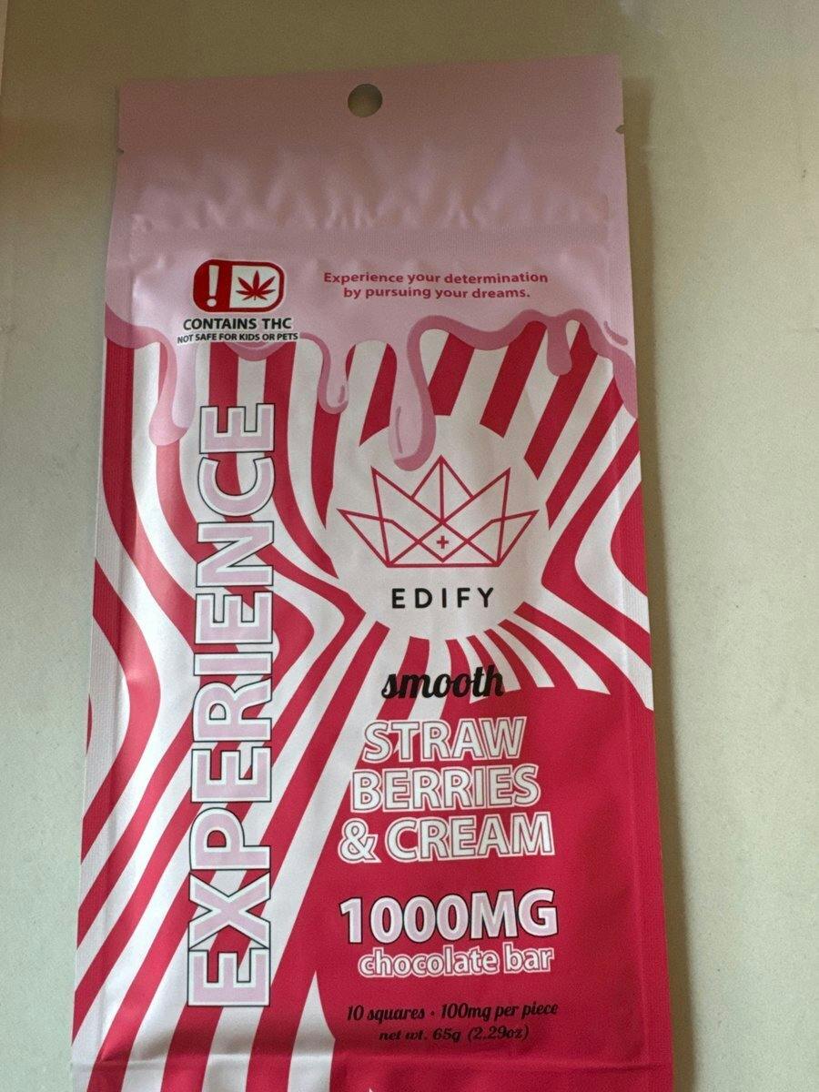 Edify - 1000mg - Strawberries & Cream Bar