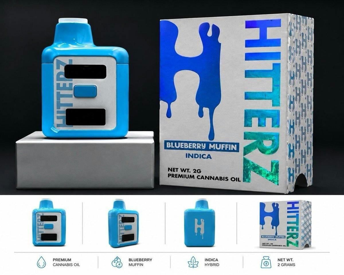 Hitterz Blueberry Muffin