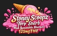 Stoney Scoopz (Terp Sherb - Pink Lemonade) Ice Cream 125mg