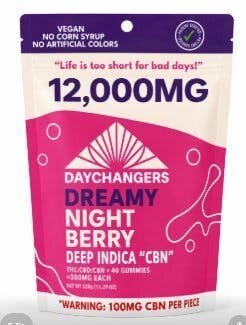 Daychangers | Dreamy Night Berry | 12000mg:40ct