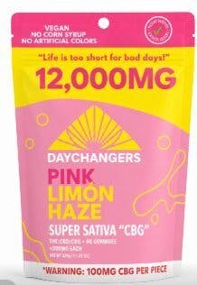 Daychangers | Edible | Pink Limon Haze | 12000mg:40ct