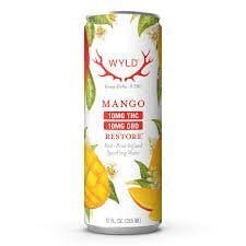 Wyld | Hemp D9 10mg | Mango THC Sparkling Water |