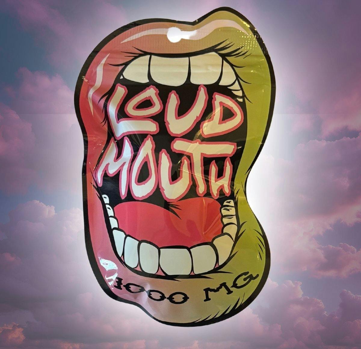 Loud Mouth 1000mg Sour Watermelon 4ct