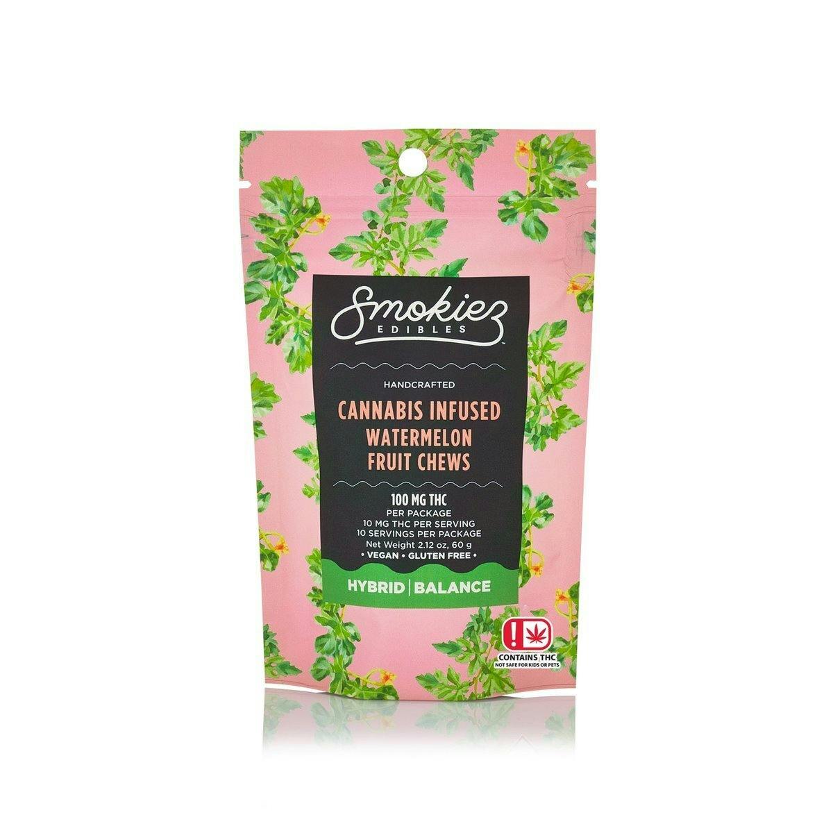 Smokiez 100mg Hybrid Sweet Watermelon