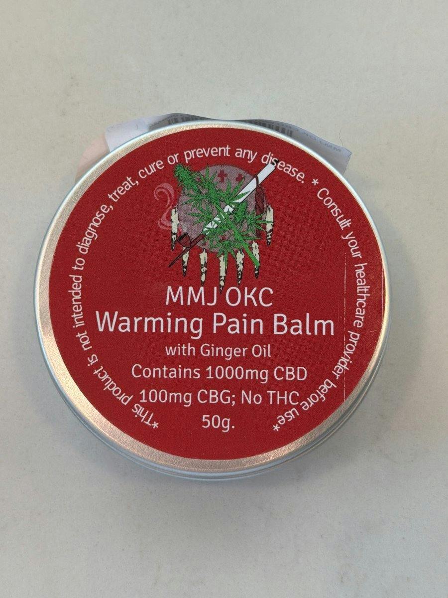MMJ OK CBD WARMING BALM 1000MG