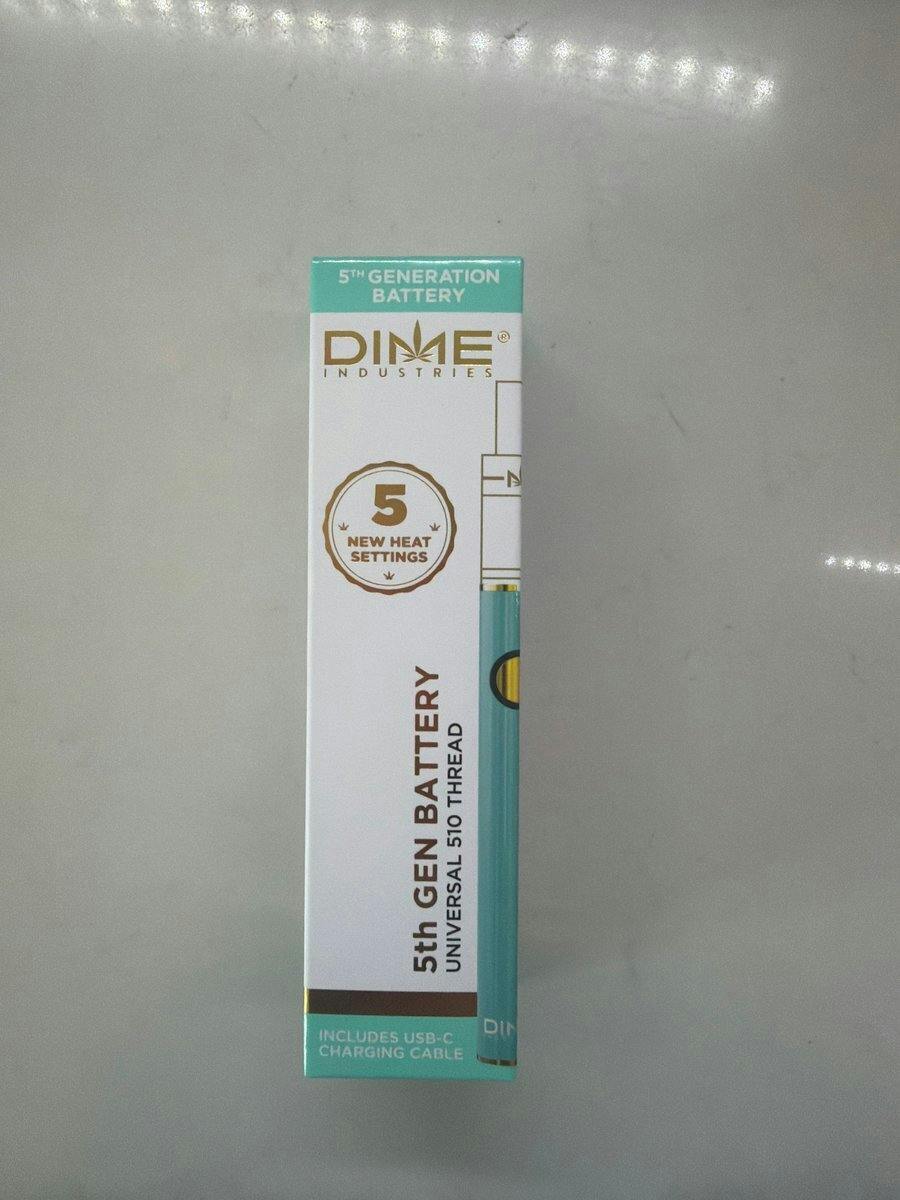 Dime 5th Generation 510 Thread Battery TEAL