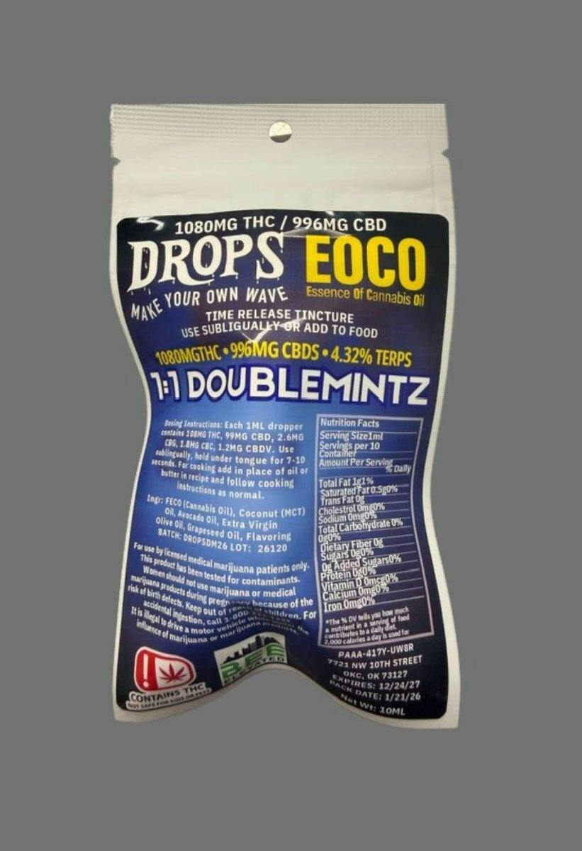 Bee Elevated Drops - Doublemintz - 1:1 Tincture