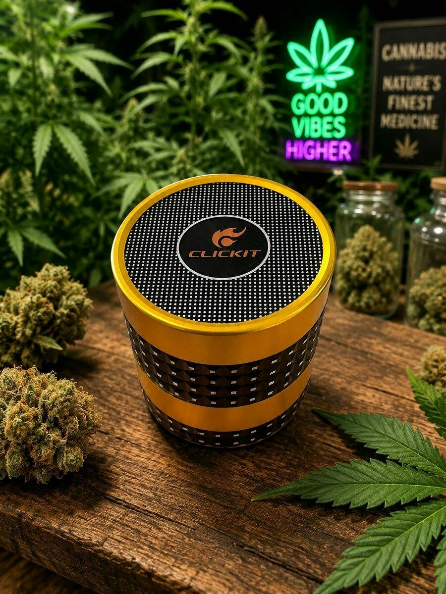 Click It Metal Large Grinder