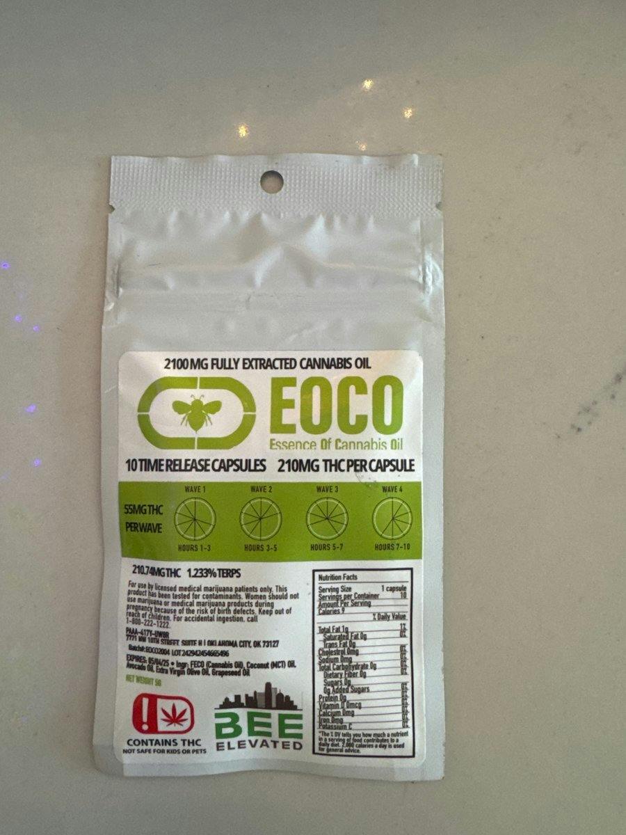 EOCO Time Release Capsule 200mg 10pk