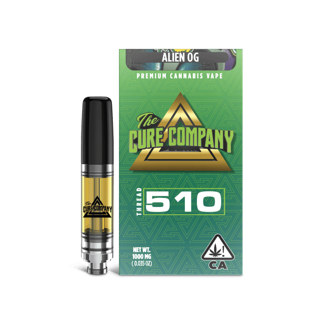 The Cure Company | Alien OG | Cartridge | 1g by The Cure Company