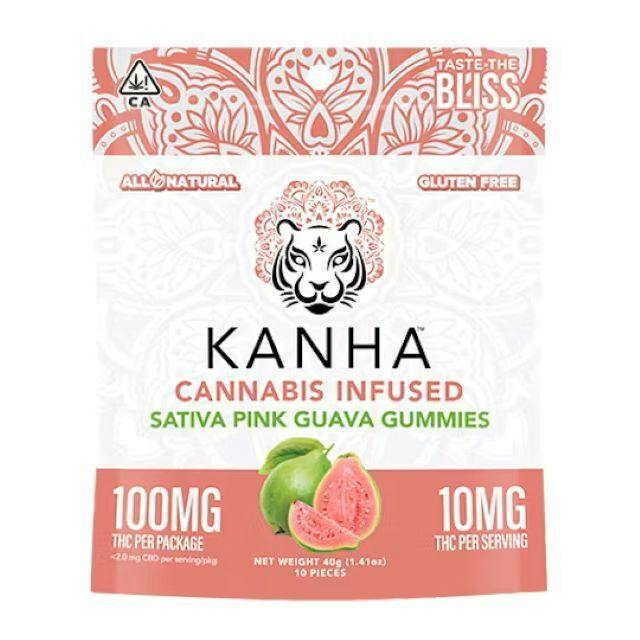 KANHA | PINK GUAVA - 100MG EDIBLE