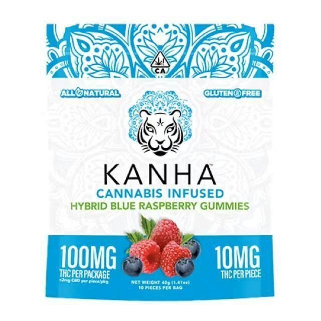 KANHA | BLUE RASPBERRY - 100MG EDIBLE