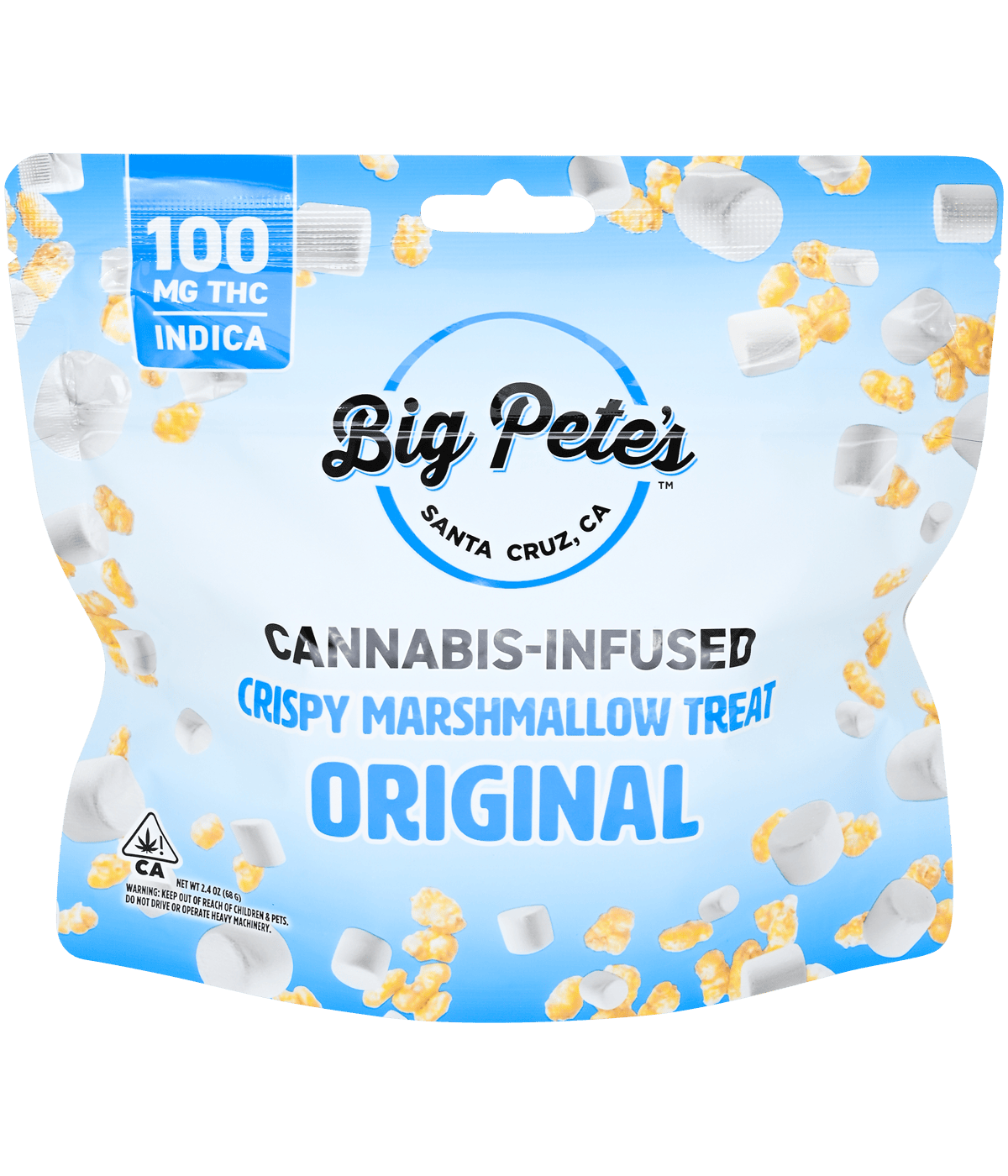 BIG PETE'S | ORIGINAL CRISPY MARSHMALLOW TREAT - 100MG EDIBLE