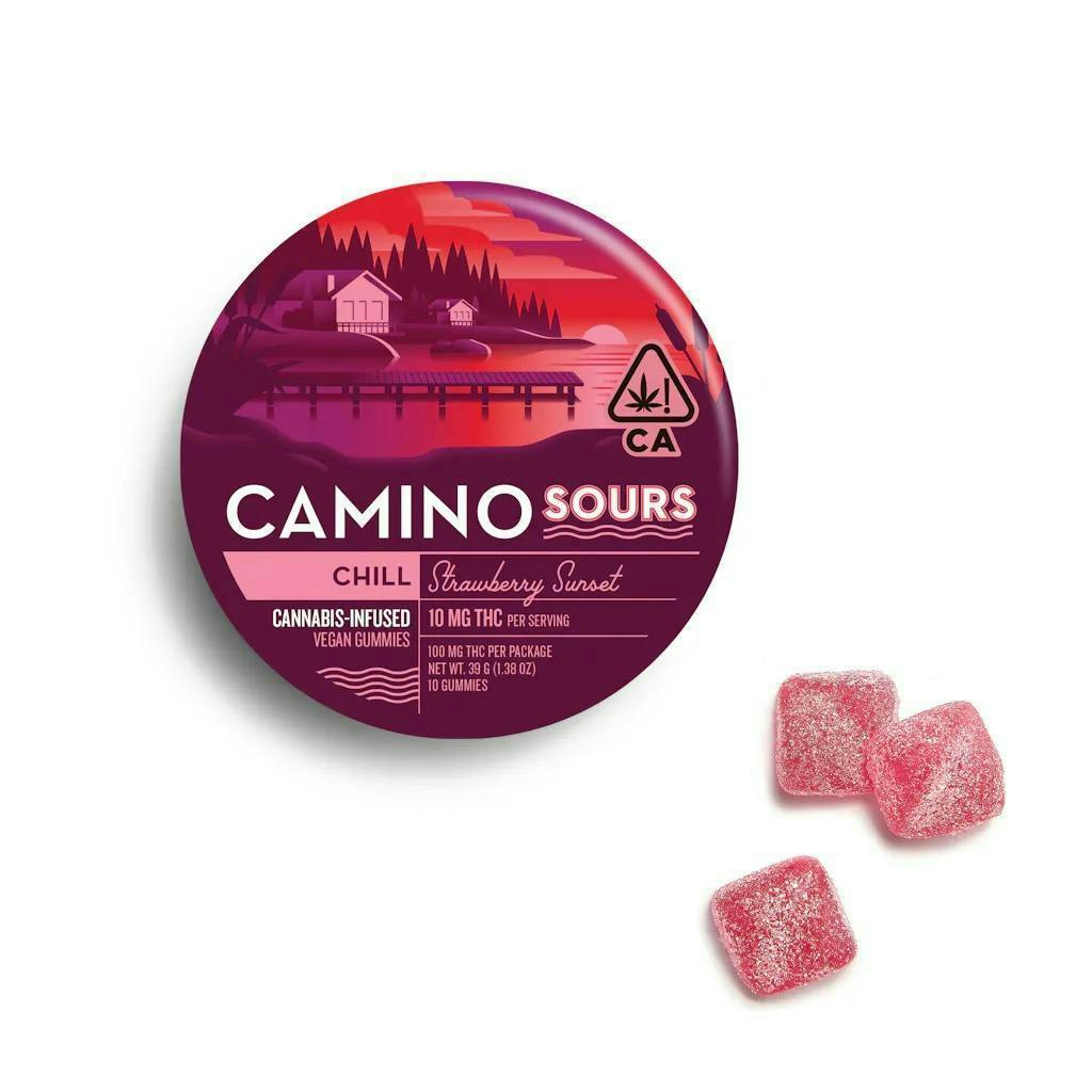 Camino Sours | Strawberry Sunset Gummies - Camino Sours | Strawberry Sunset Gummies