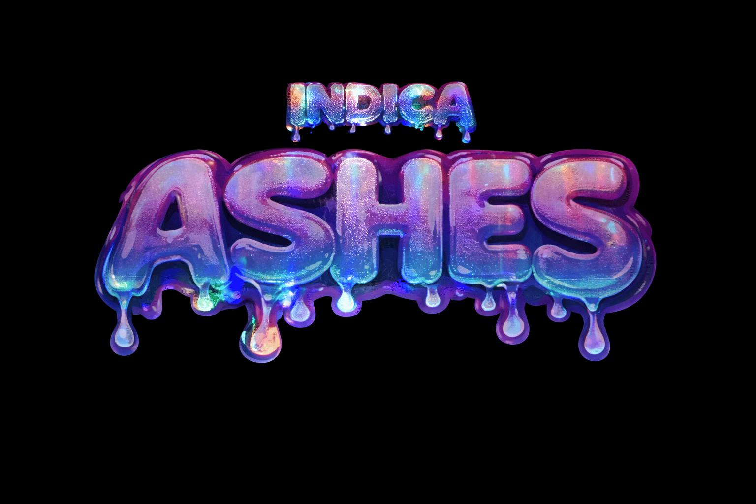 Ashes - Purple Fade 8th Jar - Ashes - Purple Fade 8th Jar