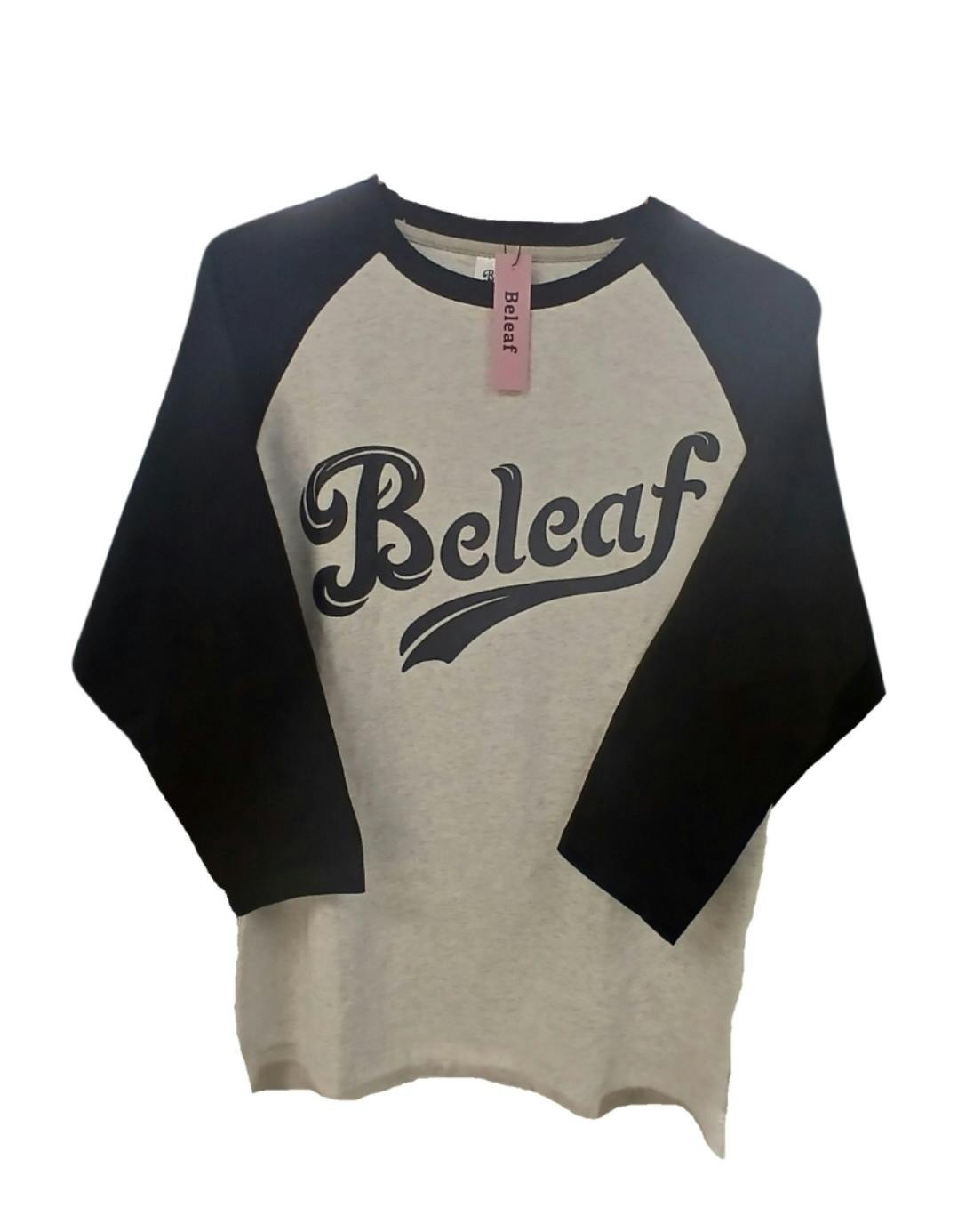 Baseball Tee Grey Black L