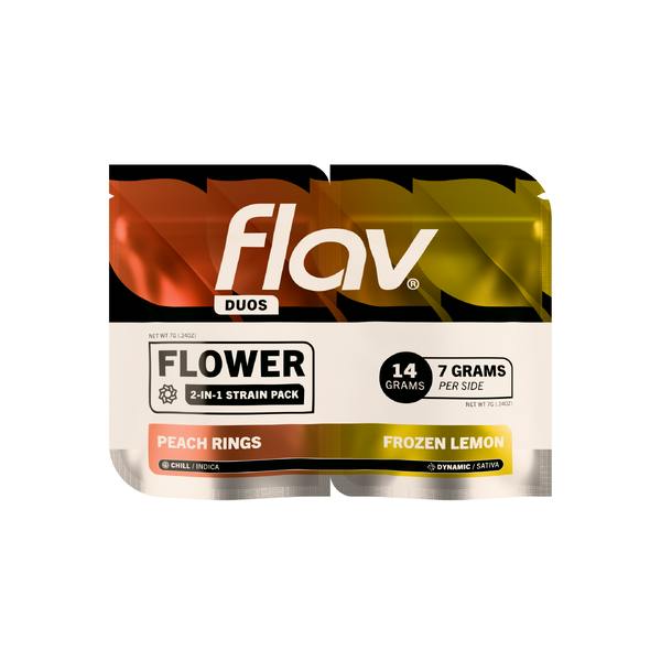 Flav | "Peach Rings x Frozen Lemon" Duos | Flower | 14g
