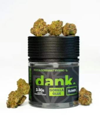 Dank | "Gorilla Glue" | Flower | 3.5g