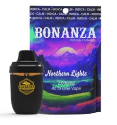 Bonanza | "Northern Lights" | AIO Vape | 2g cannabis product