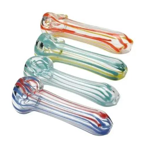2.5" mini Stripe Glass Hand Pipe