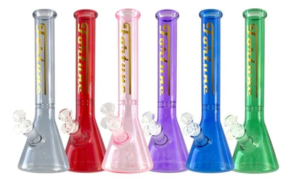 Prism 12" Colored Beaker Bong - Assorted Colors