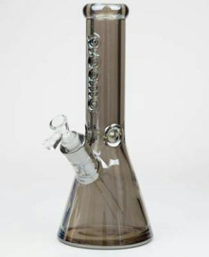 PREEMO - 12 INCH 9MM ION PLATED BEAKER - SMOKE