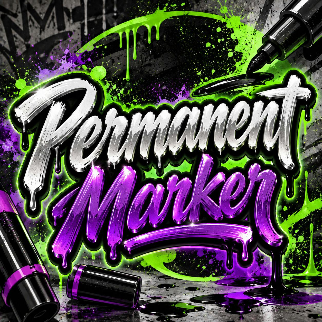 Permanent Marker Shake Ounce