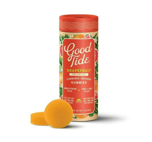 Good Tide - Grapefruit - 2:1:1 Rosin Gummies - 200mg - Sativa