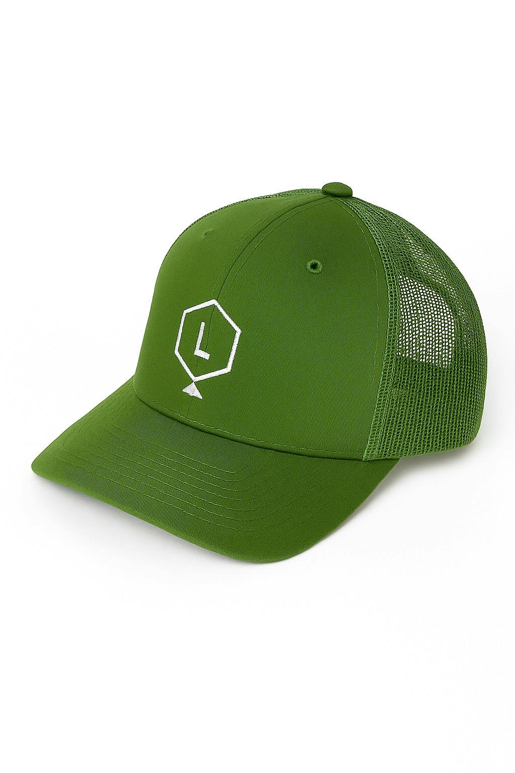 Green Snapback Trucker