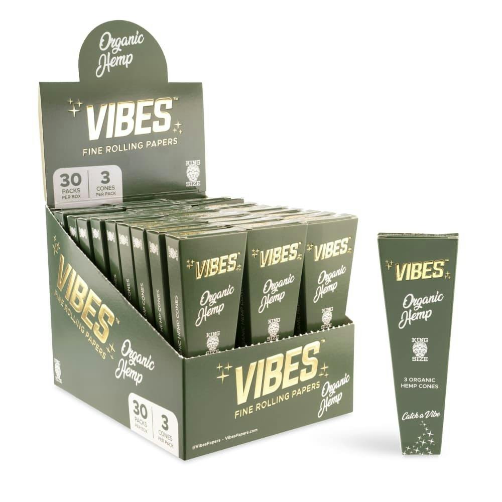 Vibes - Organic Hemp Cones - Calis (XL) 3PK