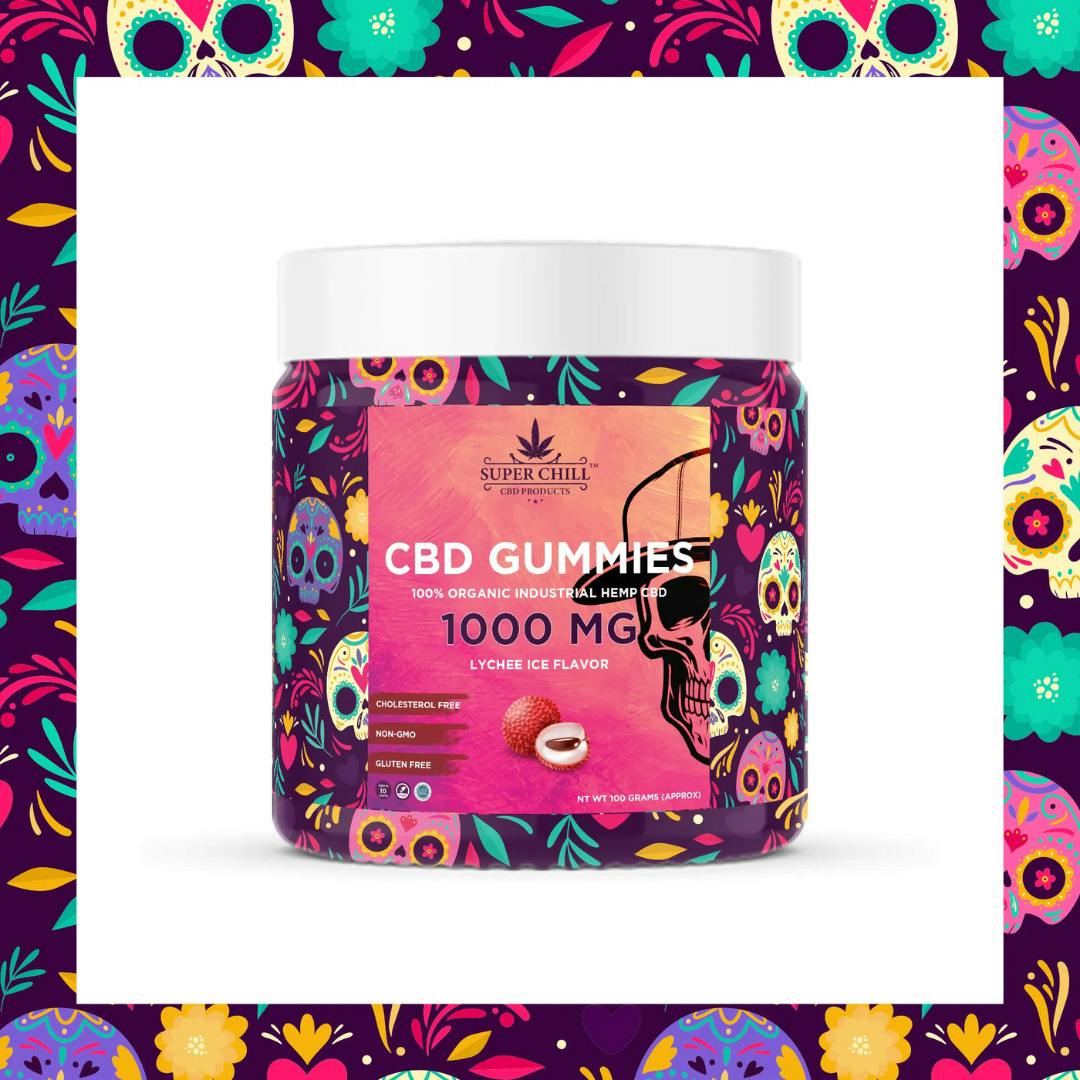 Super Chill - Lychee Ice - CBD Gummies