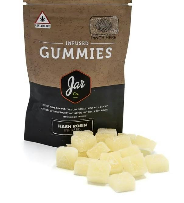 JAR - Blueberry Pomegranate Indica - CBN & Hash Rosin Gummies