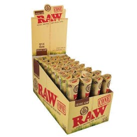 Raw - Organic Hemp Cones | King Size 3pk
