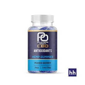 HHEMP - P/O - Mixed Berry - CBD Antioxidant Gummies - 30ct