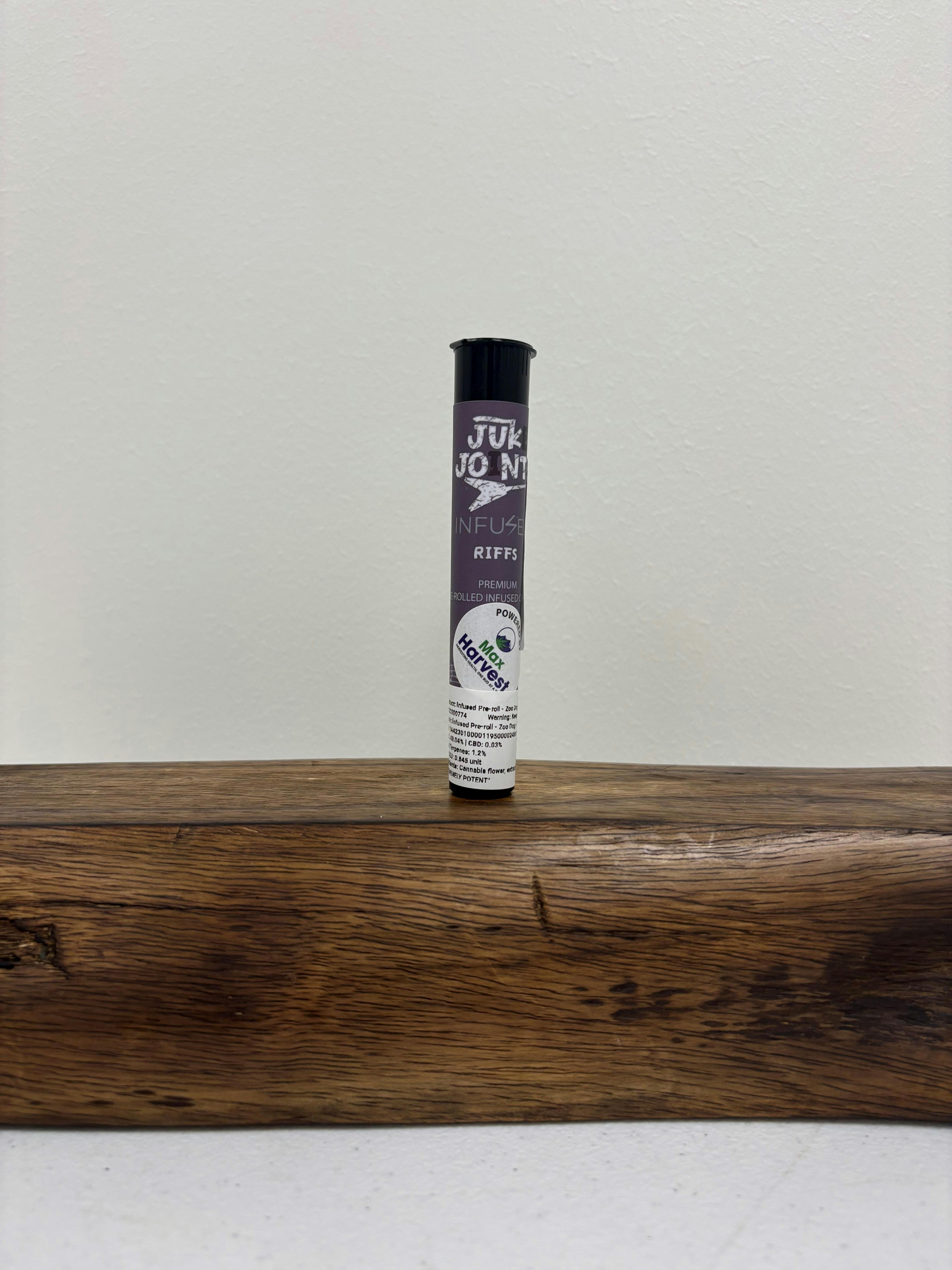 Juke Joints - Garlic Breath Infused Pre-Roll (1g) at Far & Dotter Cannabis Dispensary