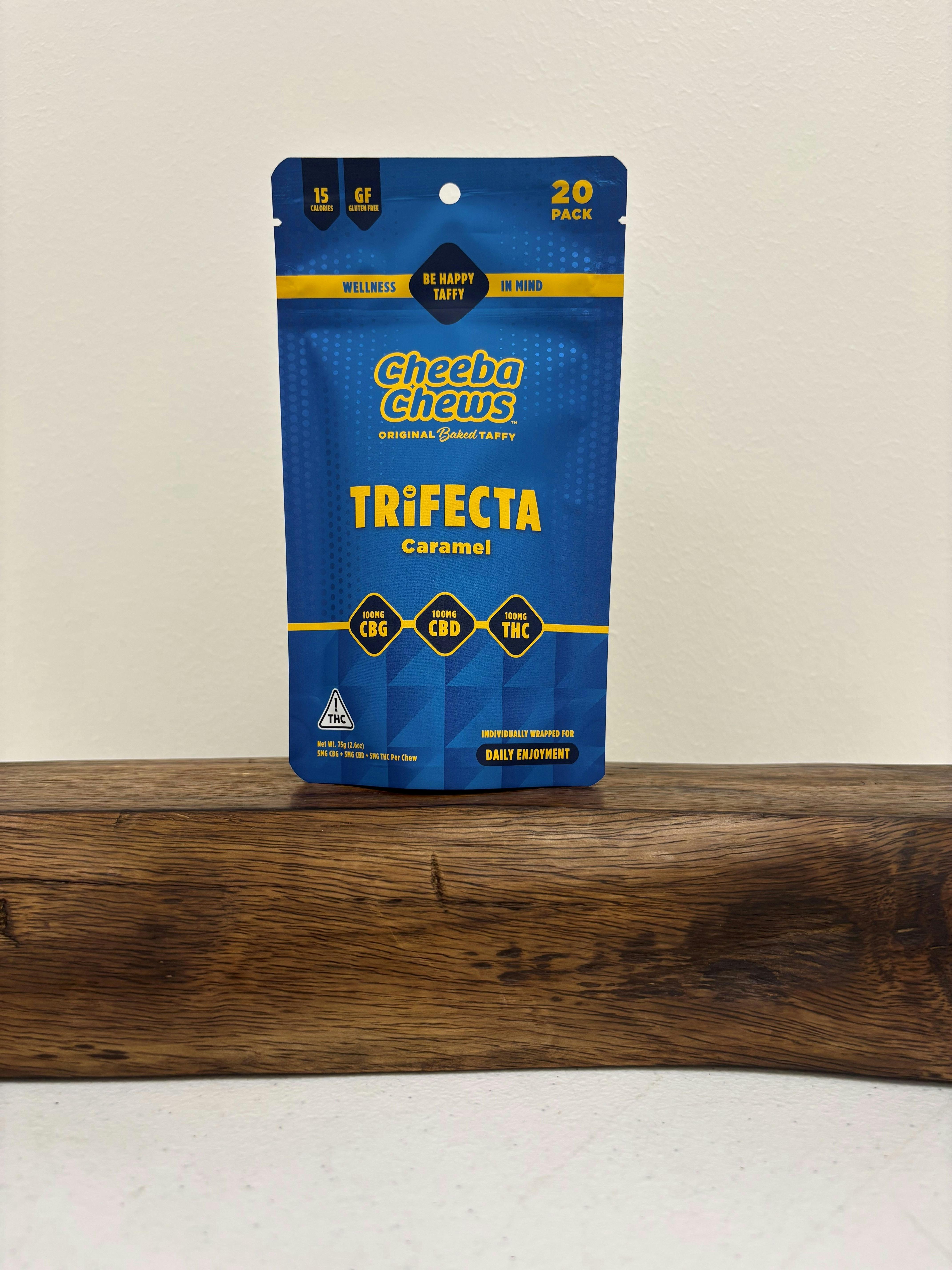 SH Cheeba Chews- Trifecta Caramel (100mg)