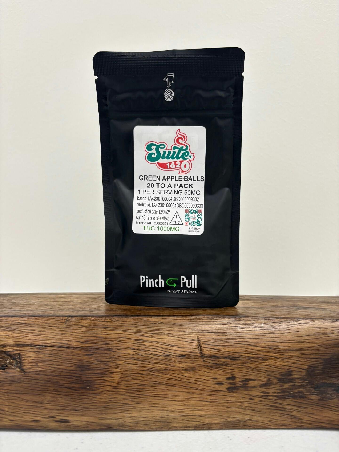Suite 1620 - Green Apple Candy Drops 20pcs. (1000mg)