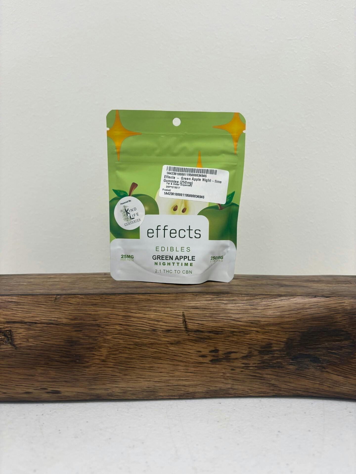 Effects - Green Apple Night-time Gummies (250mg)