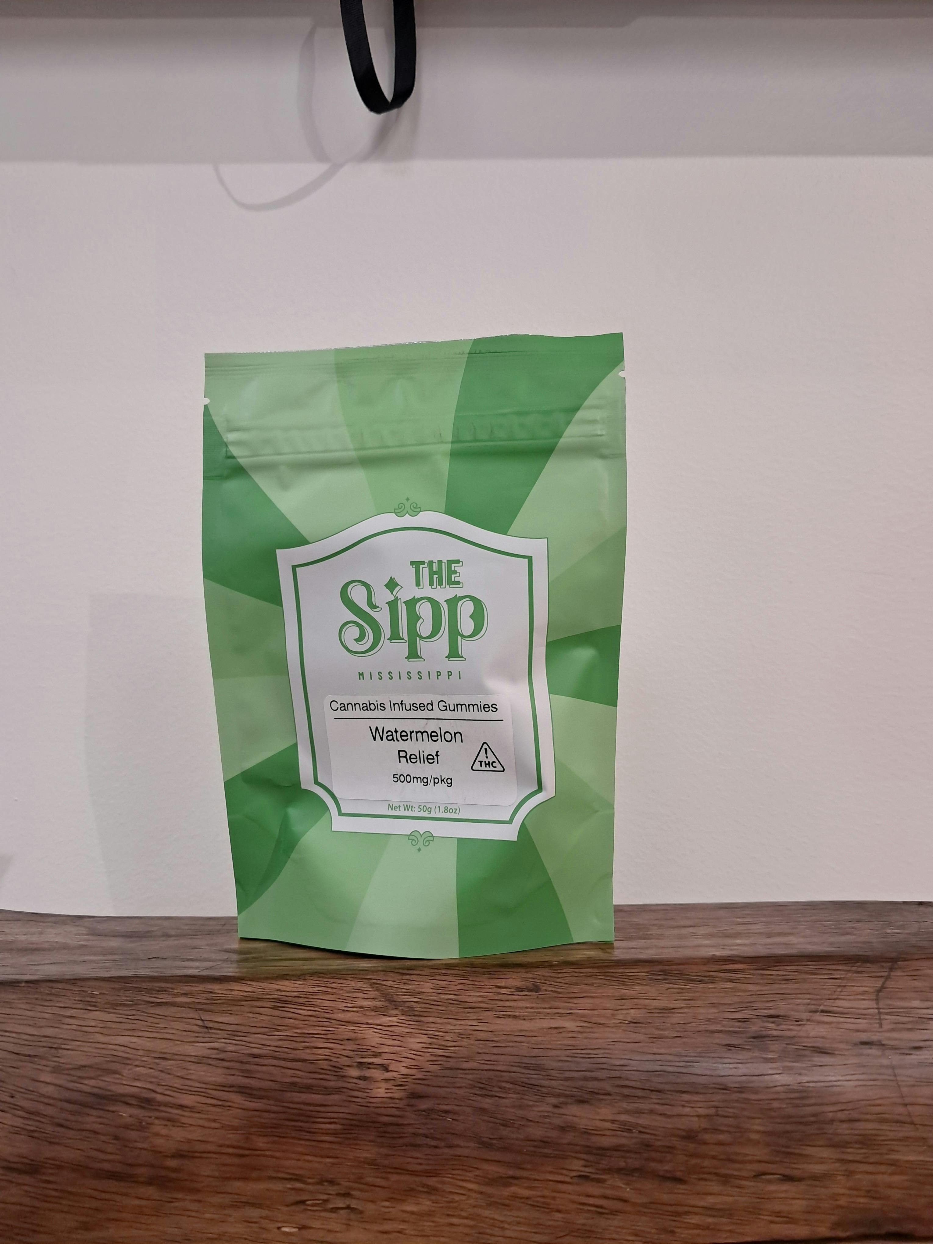 The Sipp - Watermelon Relief Gummies (300mg)