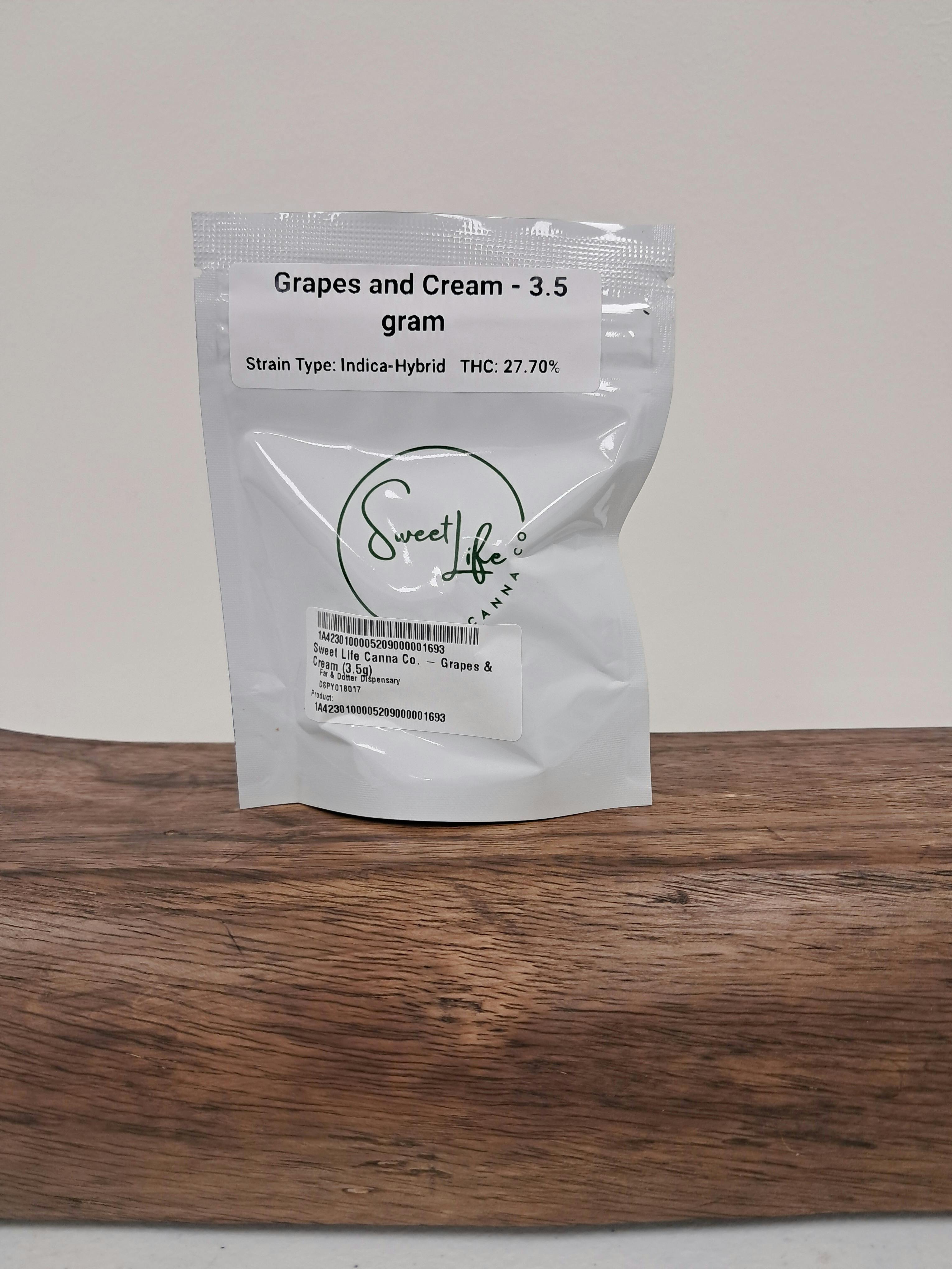 Sweet Life Canna Co. - Grapes & Cream (3.5g)