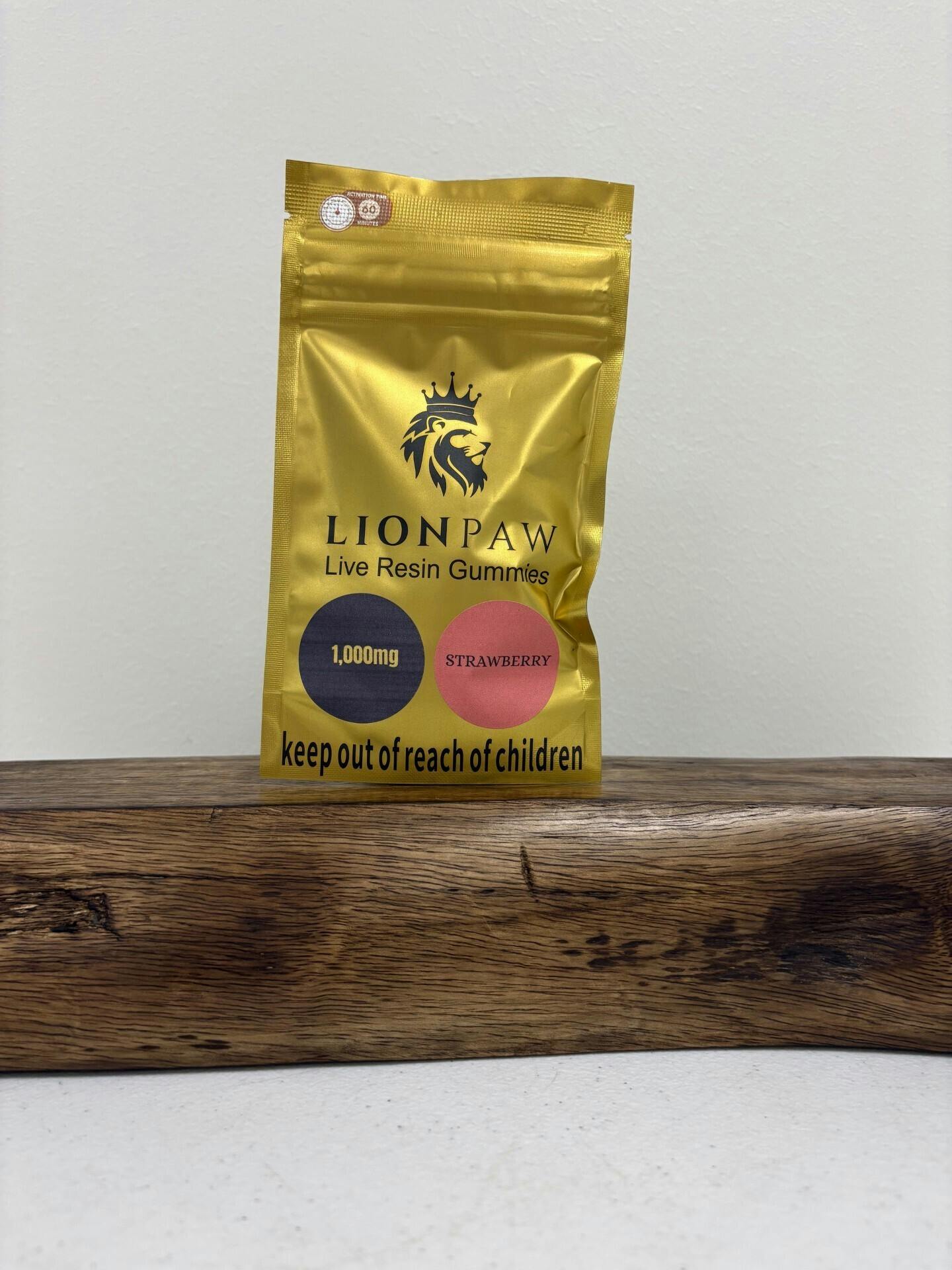 Lion's Paw - Strawberry Gummies (1000mg)