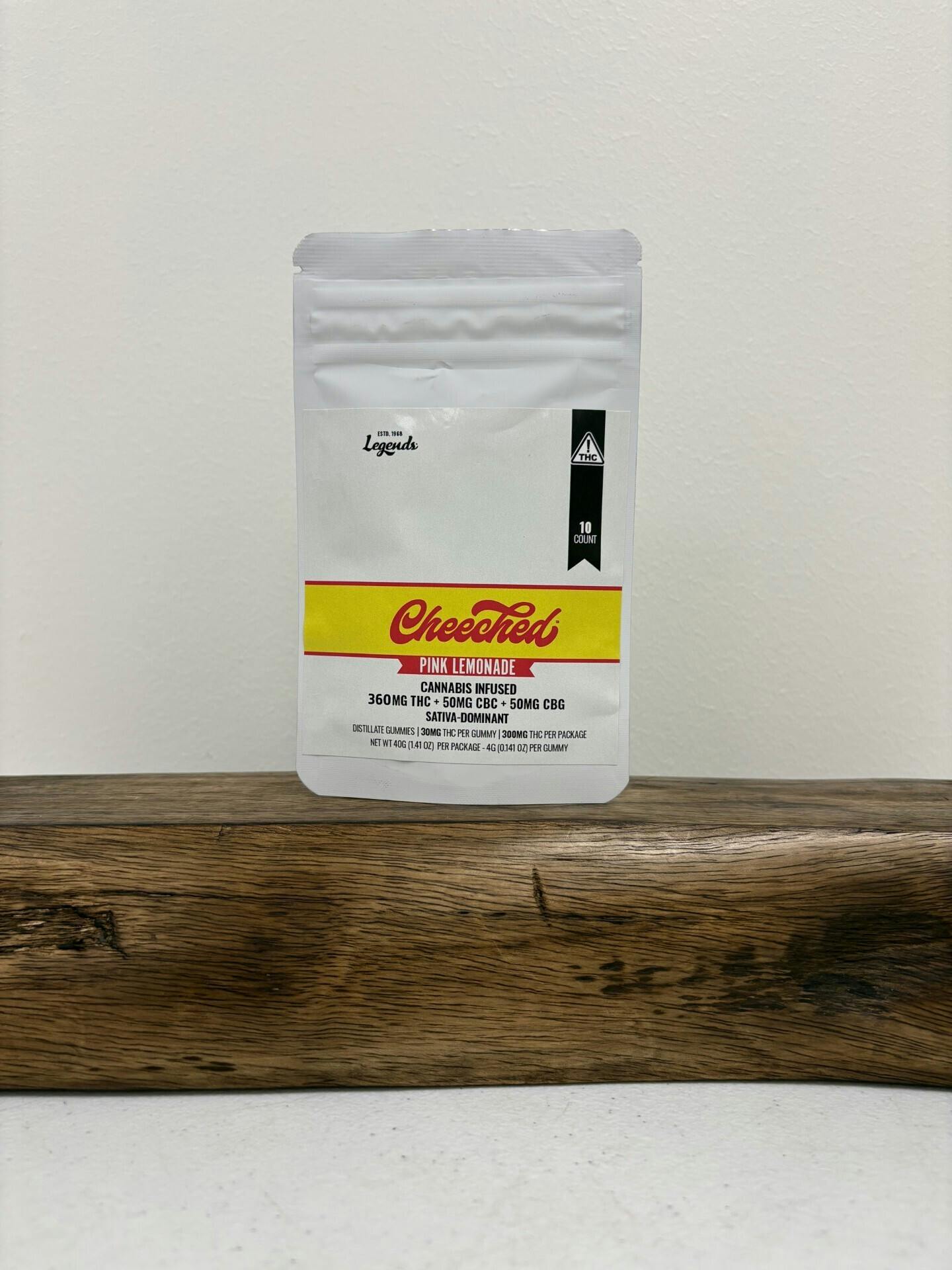 Cheeched - Pink Lemonade Distillate Gummies (360mg)