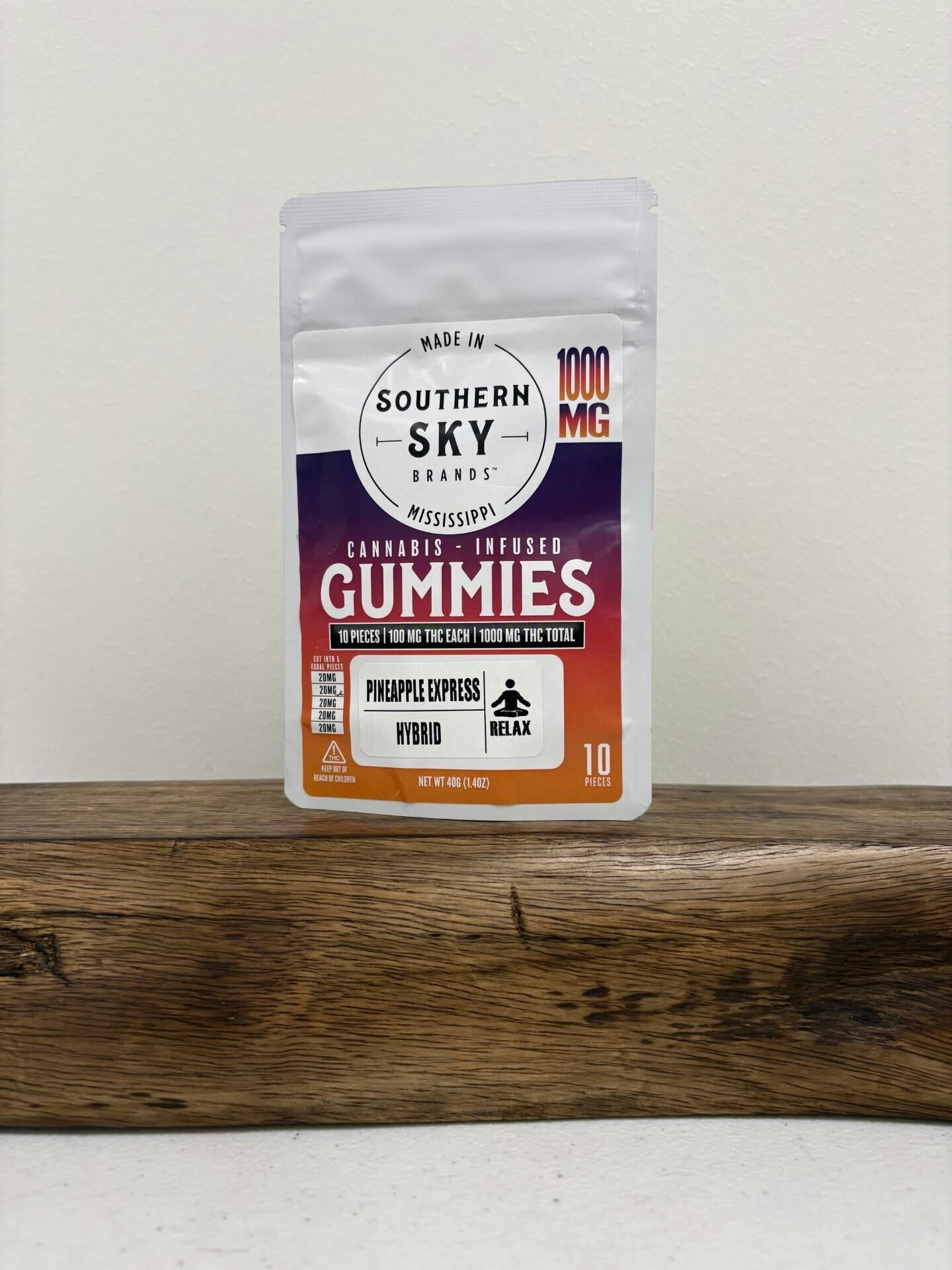 Southern Sky - Pineapple Express Gummies (10pk) (1000mg)