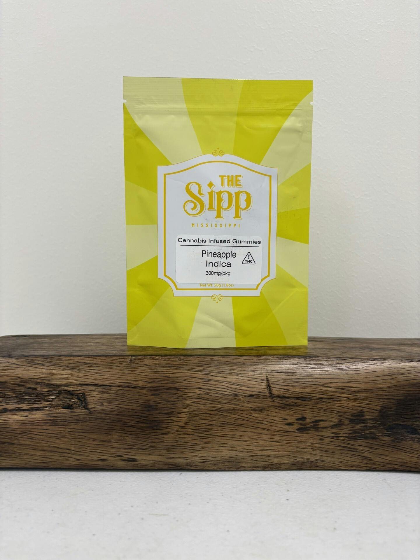 The Sipp - Pineapple Indica Gummies (300mg)