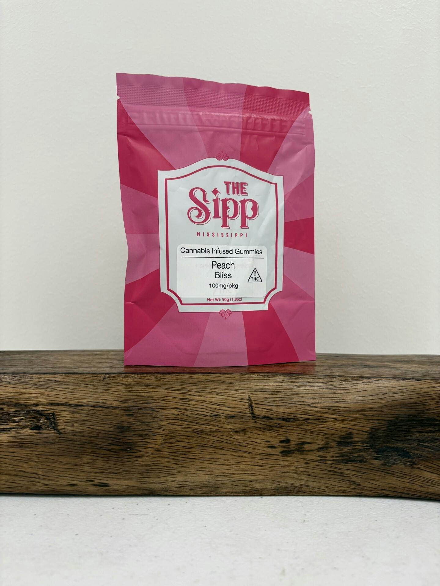 The Sipp - Peach Bliss Gummies (100mg)